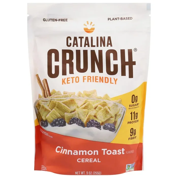Catalina Crunch Cinnamon Toast Keto Cereal (9Oz Bag)