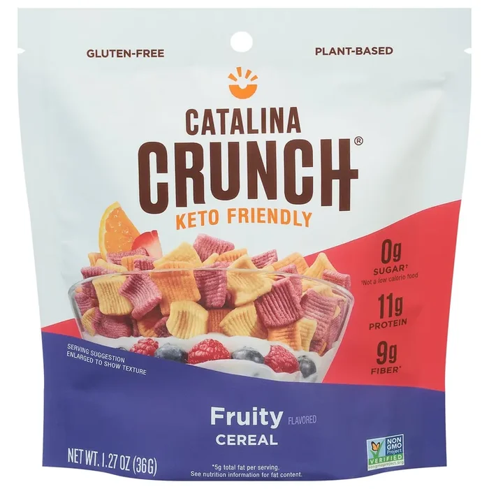 Catalina Crunch Keto Friendly Fruity Cereal 1.27 oz