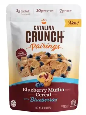 Catalina Crunch Protein Cereal, Blueberry Muffin With Real Blueberries 8 oz