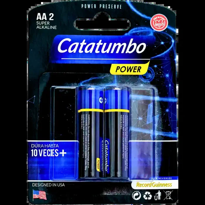 Catatumbo Aa2 Super Alkaline Batteries