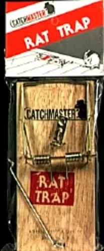 Catchmaster Catchmstr Rat Wood Snap Trap