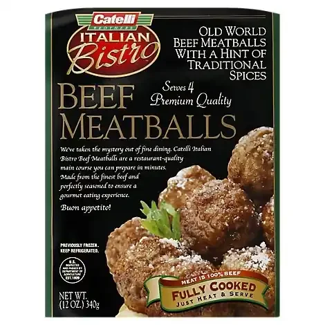 Catelli Bros Italian Bistro – Beef Meatballs