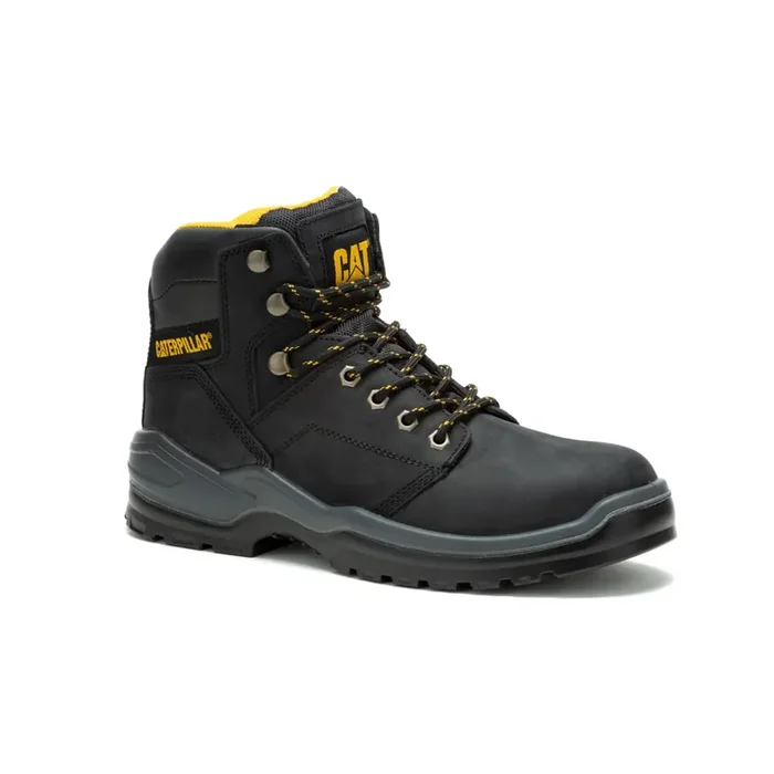 Caterpillar Men‘s Striver Steel Toe Work Boot, Black, Size 8.5