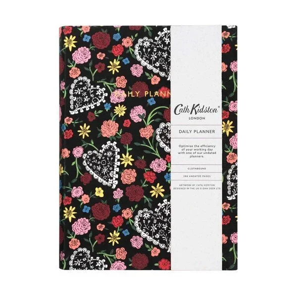 Cath Kidston Lacy Hearts Daily Planner