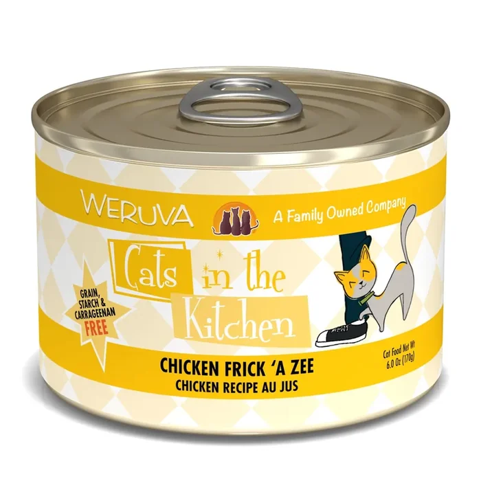Cats in the Kitchen Originals Chicken Frick ‘A Zee Chicken Recipe Au Jus Wet Cat Food, 6 oz.
