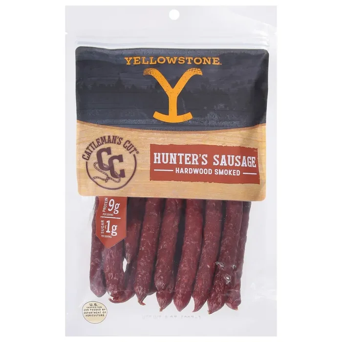 Cattleman‘s Cut Yellowstone Hardwood Smoked Hunter‘s Sausage 8 oz