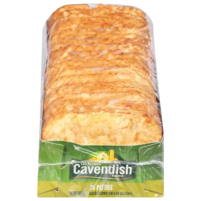 Cavendish Farms Hash Brown Original Potato Patties 20 ea