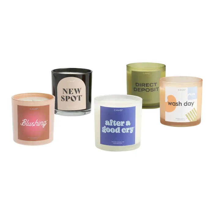 Cavo Soy Wax Scented Candle Collection