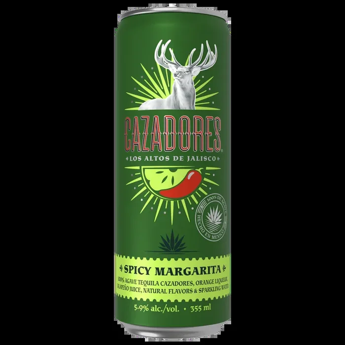 Cazadores Ready-To-Drink Gluten Free Spicy Margarita Cocktail 5.9% 35.5Cl/355Ml