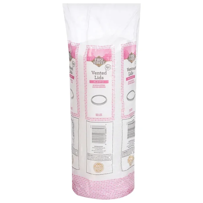 Cb02 First Street Lid Trans For 32 Oz Food Container (BULK)