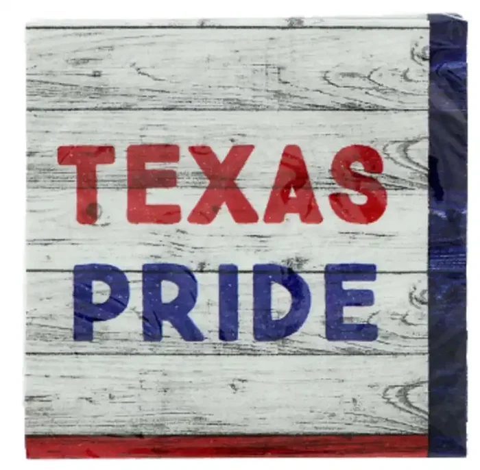 Cc – Cocktail Napkin True Texan Pride Paper