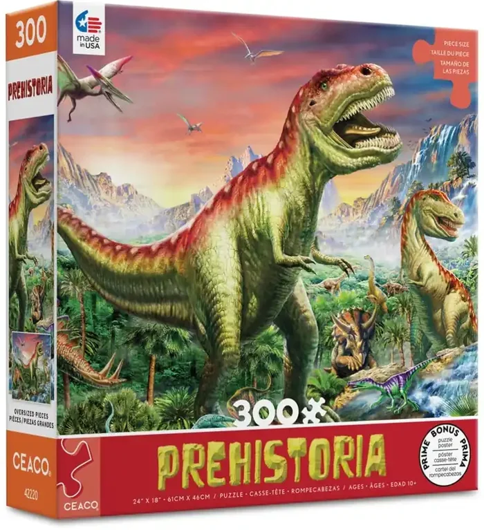 Ceaco Prehistora Dino Jungle Puzzle