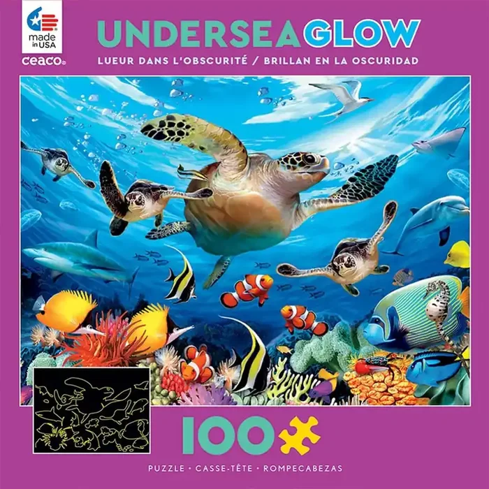 Ceaco Undersea Glow Puzzle