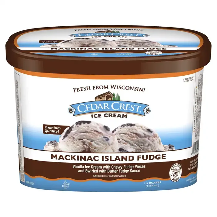 Cedar Crest Cedar Crest Mackinac Island Fudge Ice Cream