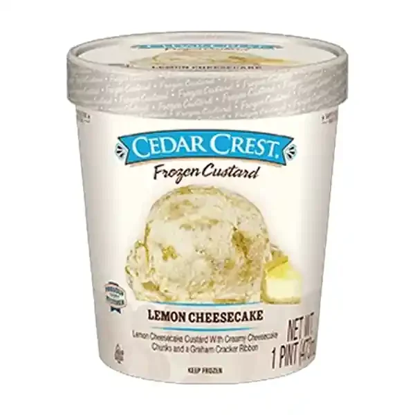 Cedar Crest Lemon Cheesecake Frozen Custard