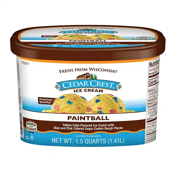 Cedar Crest Paintball Ice Cream