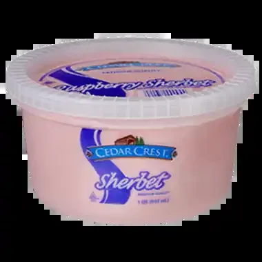Cedar Crest Raspberry Sherbet