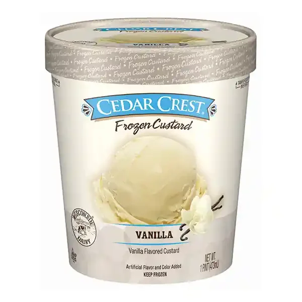Cedar Crest Vanilla Frozen Custard