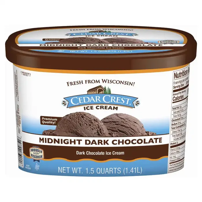 Cedar Crest Zanzibar Chocolate Ice Cream