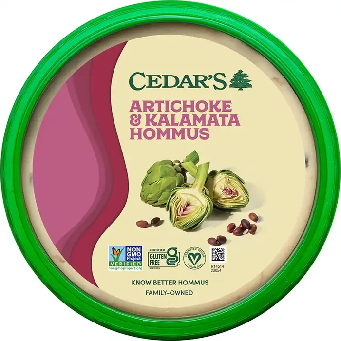 Cedar‘s Artichoke Kalamata Hummus