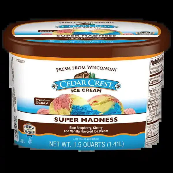 Cedar‘s Cedar Crest Super Madness Ice Cream