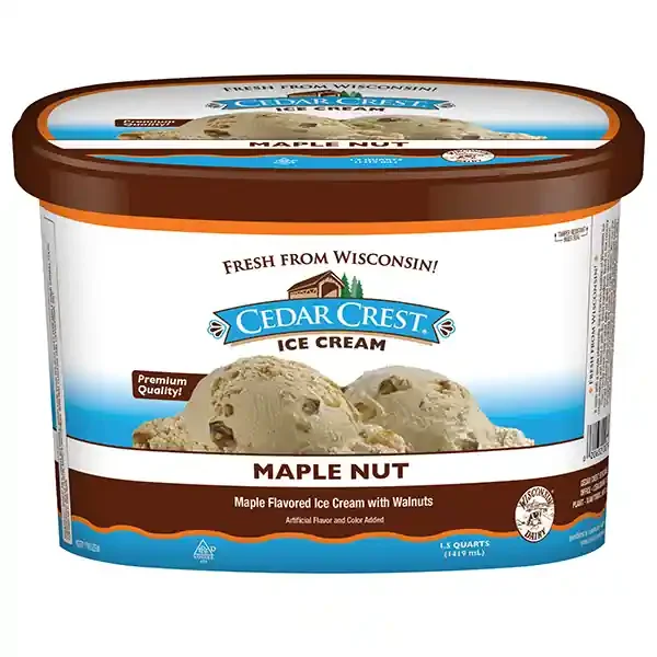 Cedar‘s Crest Maple Nut Ice Cream