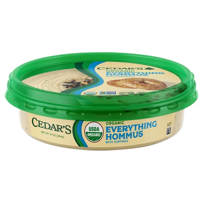 Cedar‘s Foods Topped Organic Everything Hummus