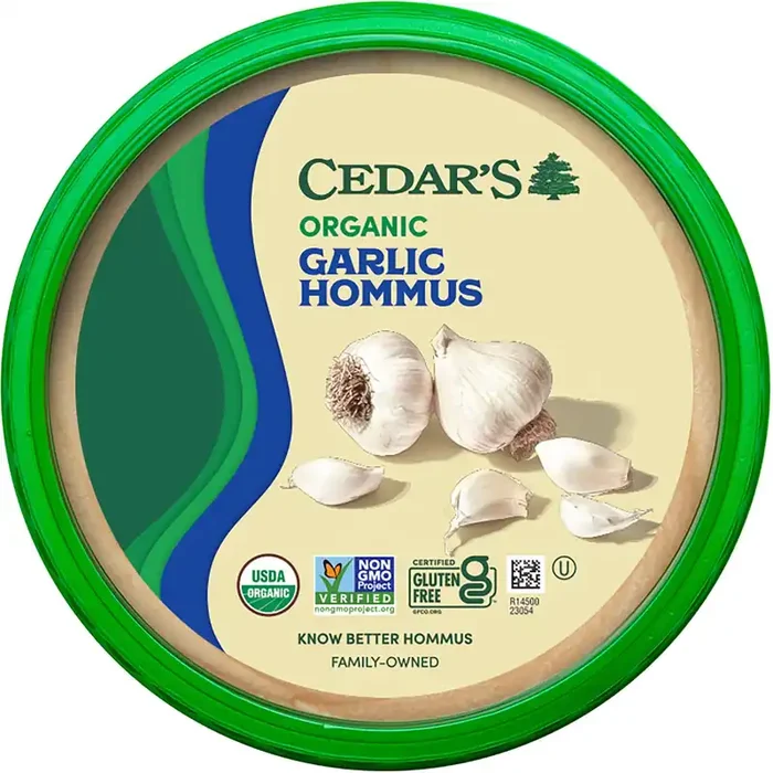 Cedar‘s Organic Garlic Hummus – 16 oz