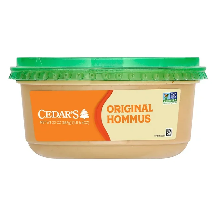Cedar‘s Original Hummus with Toppings 20 oz