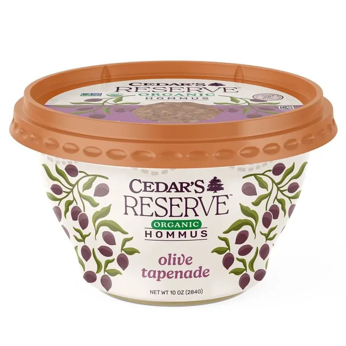 Cedar‘s Reserve Organic Olive Tapenade Hommus