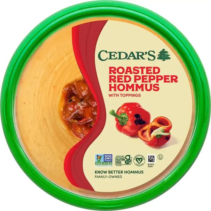 Cedar‘s Roasted Red Pepper Hummus