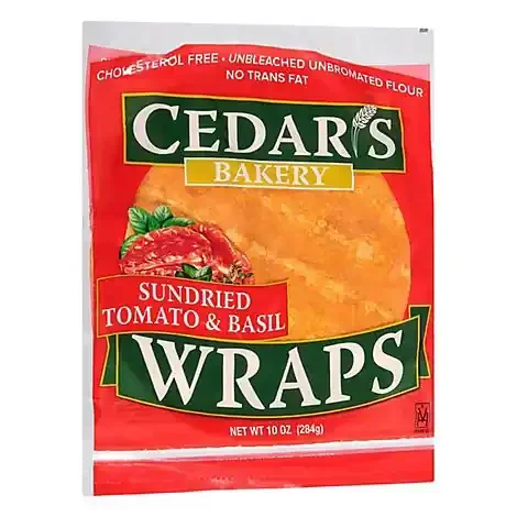 Cedar‘s Tomato Basil Wrap – 10 Oz
