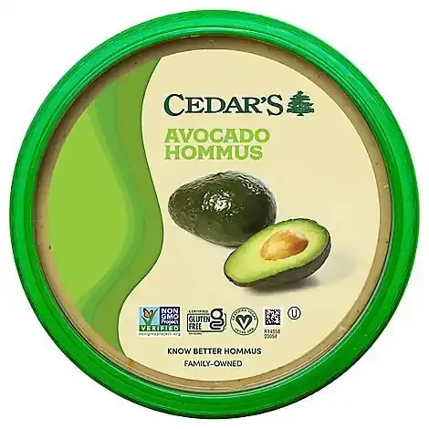 Cedars Avocado Hommus – 8 Oz