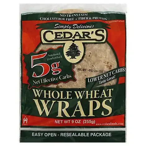 Cedars Low Carbs Whole Wheat Bread – 9 Oz