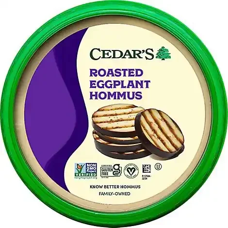 Cedars Roasted Eggplant Hummus – 8 Oz