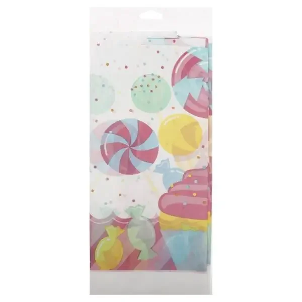 Celebrations Candy Bouquet Tablecover 1 ea