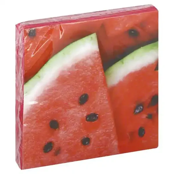 Celebrations Classic Red Beverage Napkin