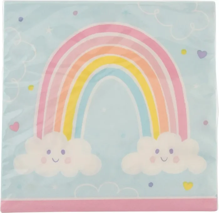 Celebrations Happy Rainbow Lunch Napkin