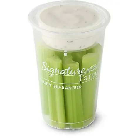 Celery With Ranch Dip Cup – 8 Oz