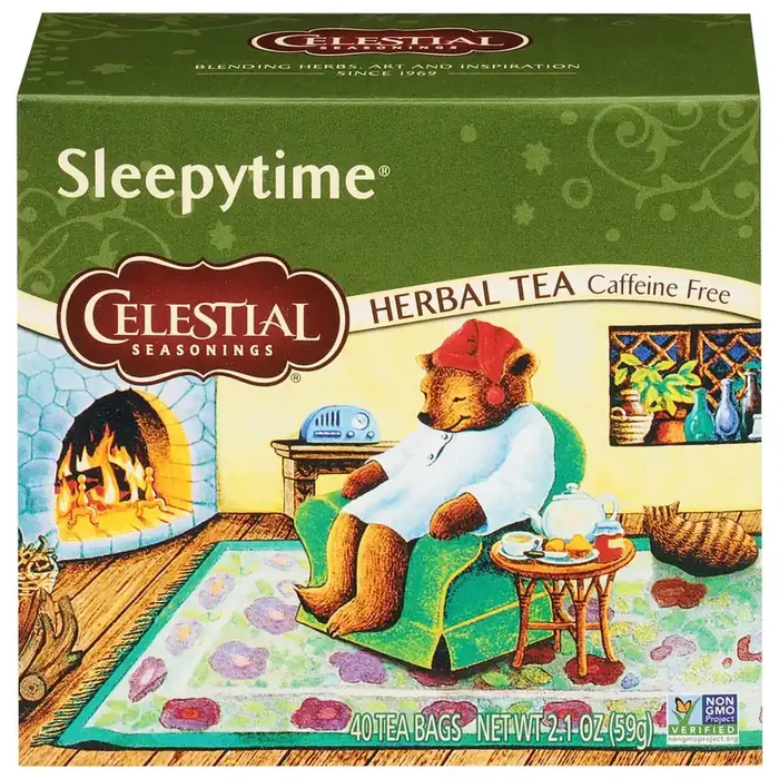 Celestial Seasonings Sleepytime Caffeine Free Herbal Tea 40 Tea Bags