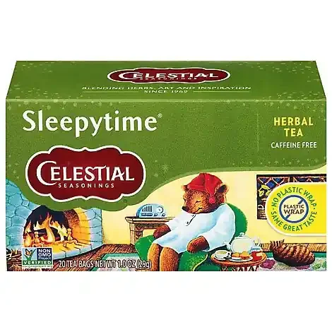 Celestial Seasonings Sleepytime Herbal Tea Caffeine Free – 20 Count