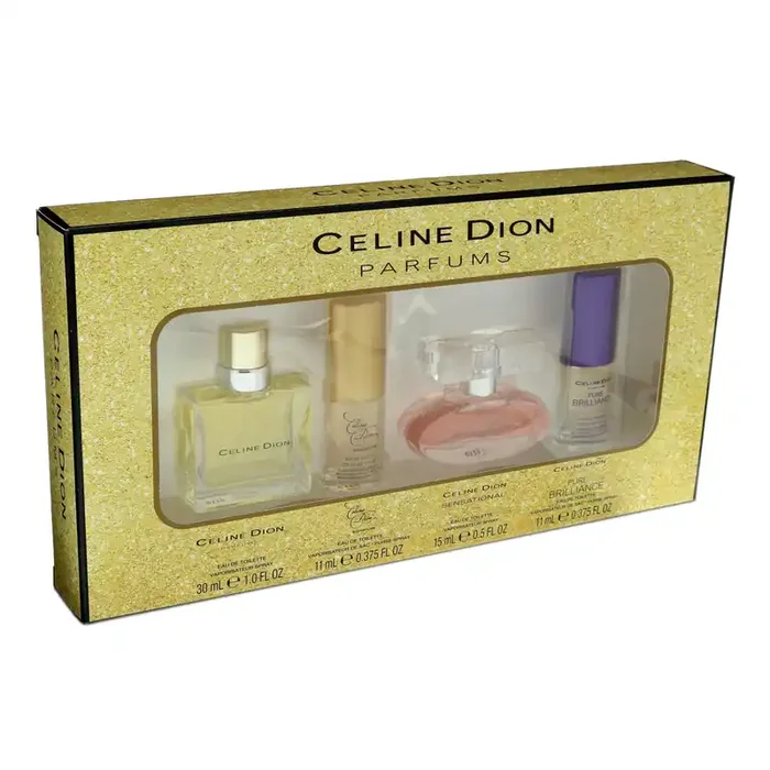 Celine Dion Parfums 4 Piece Gift Set