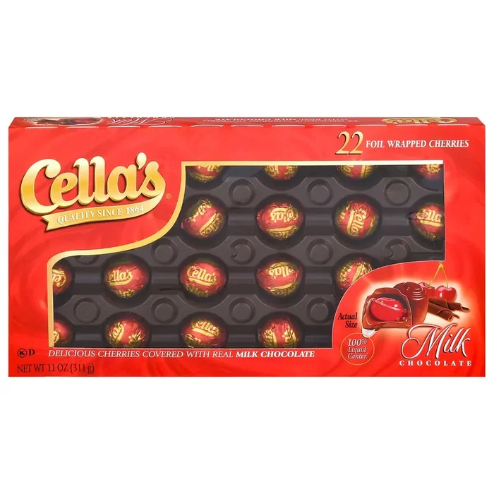 Cella‘s Cherries Milk Chocolate 22 Cherries 22 ea