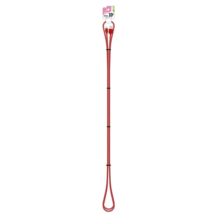 Cellcandy Braided Apple Lightning Cable – Red