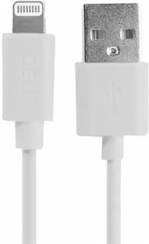 Cellcandy Usb-To-Lightning Sync/Charge Cable For Apple Products – White – 4 Foot