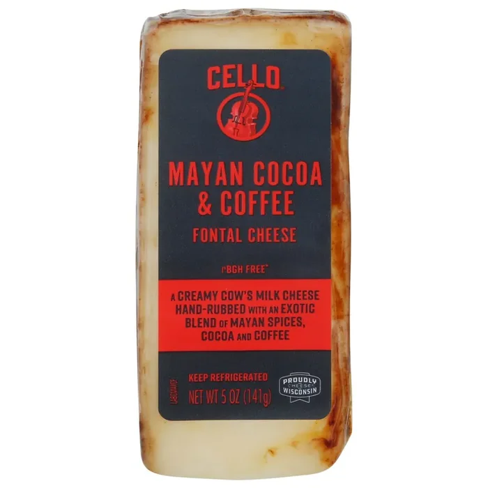 Cello Fontal Mayan Cocoa & Coffee Cheese 5 oz