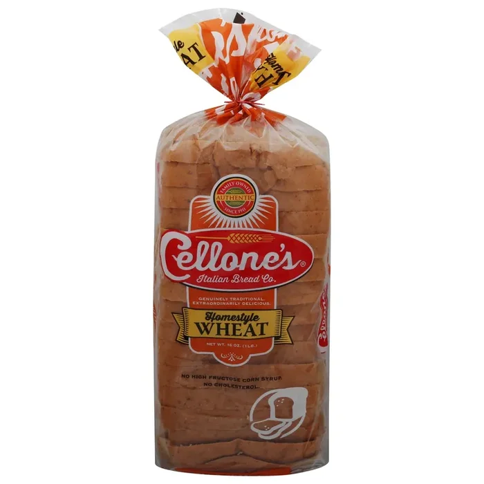 Cellone‘s Homestyle Wheat Bread 16 oz