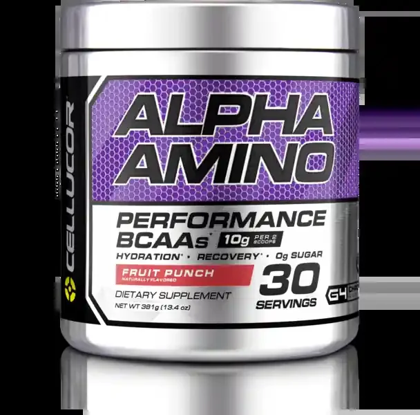 Cellucor, Alpha Amino, BCAAs, Fruit Punch, Hydration, Recovery