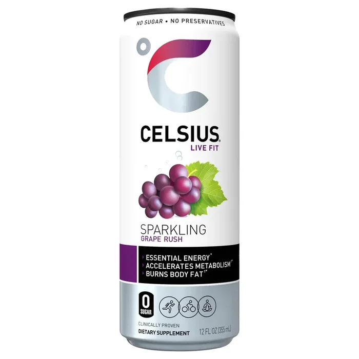 Celsius 12 – fl oz Sparkling Grape Energy Drink
