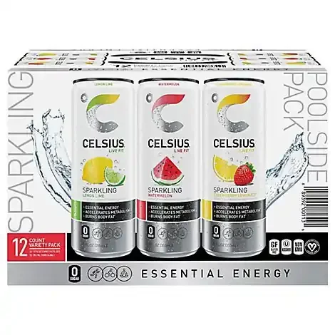 Celsius Live Fit Variety Pack- 12 ct; 12 fl oz